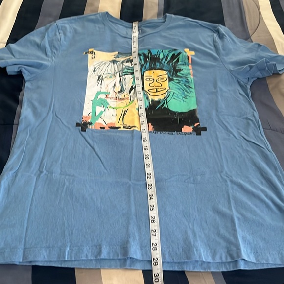 GAP Men’s Jean-Michel Basquiat Graphic Tee - Blue - Large - Picture 9 of 9